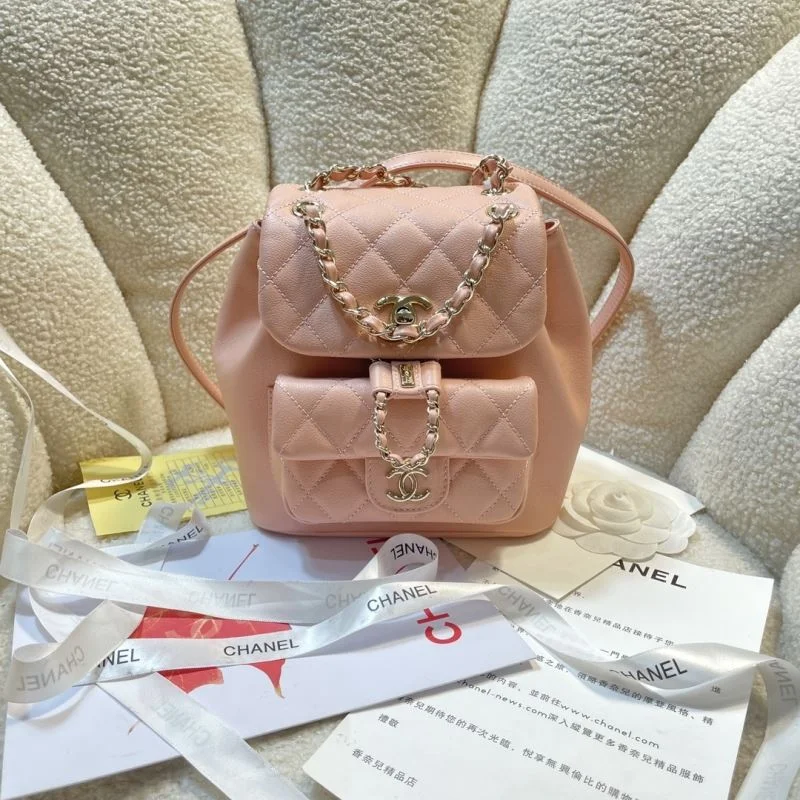 Neat Chanel Backpacks 54059