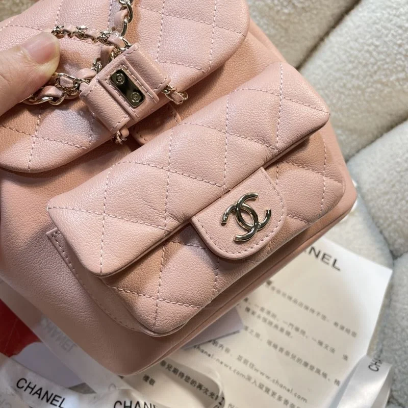Neat Chanel Backpacks 54059