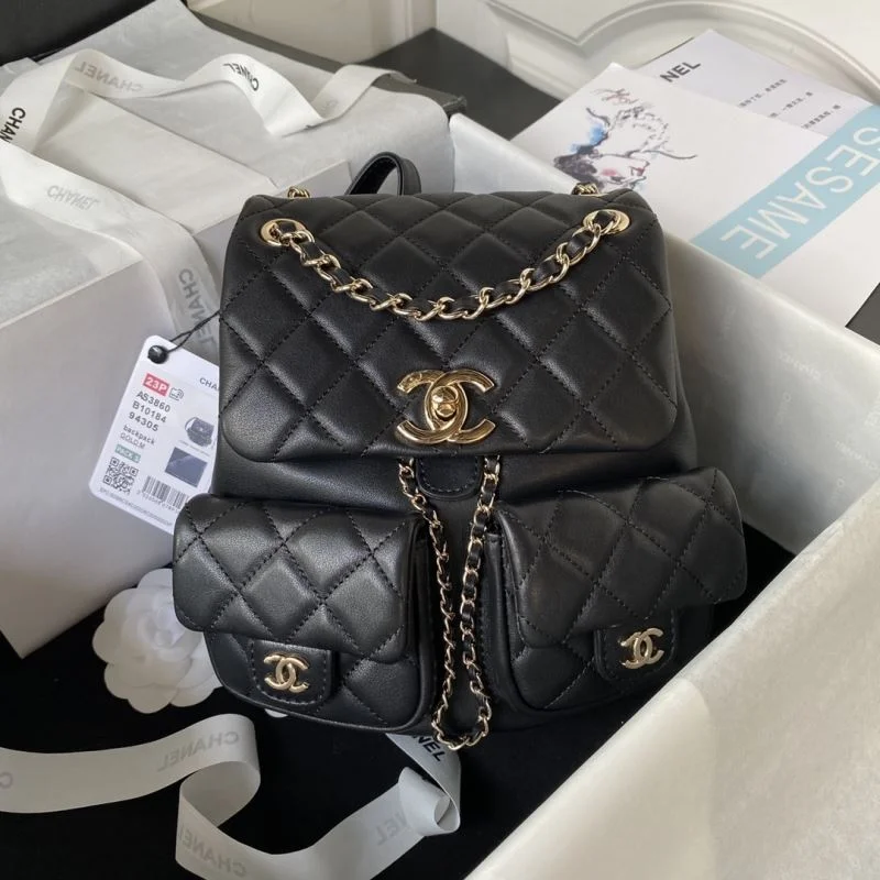 Lightweight Chanel Backpacks 53717