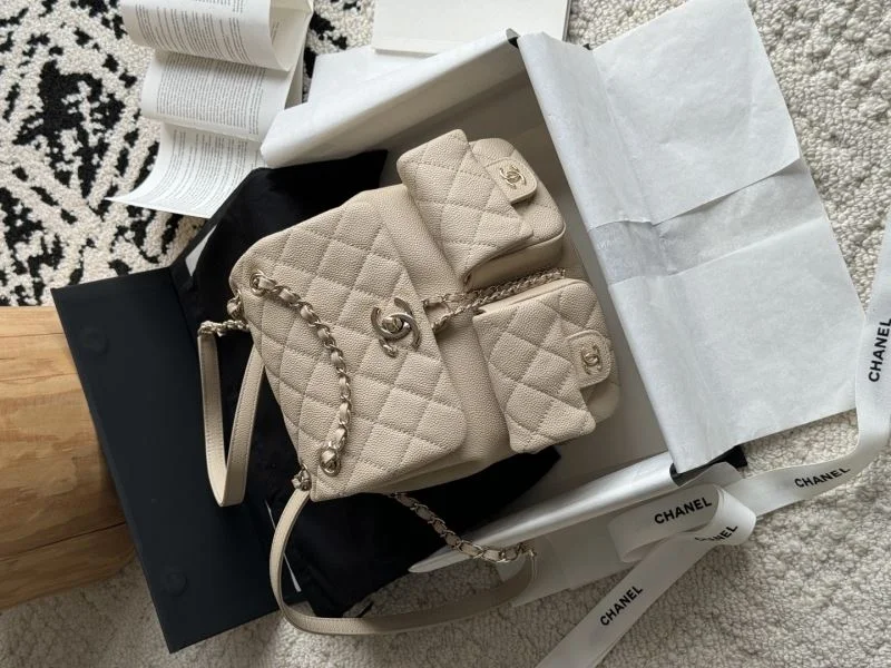Sporty Chanel Backpacks 53656