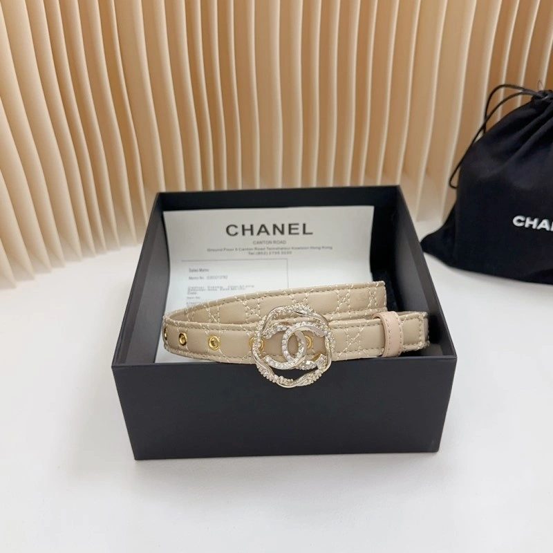 WaterResistant Chanel Belts 284387