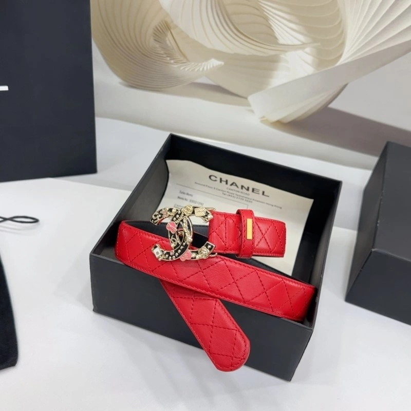 Refined Chanel Belts 284352