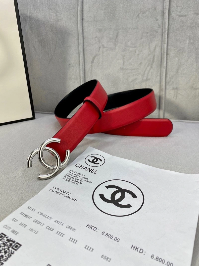 Tailored Chanel Belts 284319