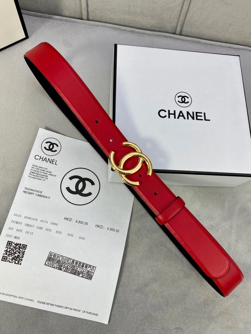 Tailored Chanel Belts 284319