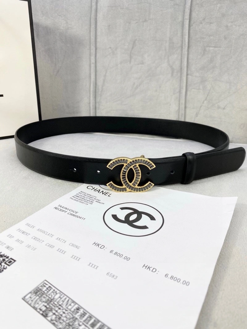 Minimalist Chanel Belts 284239