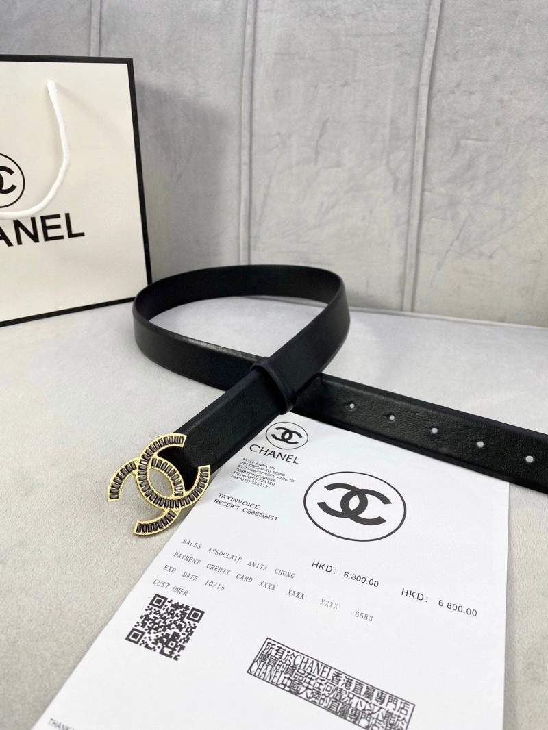Minimalist Chanel Belts 284239