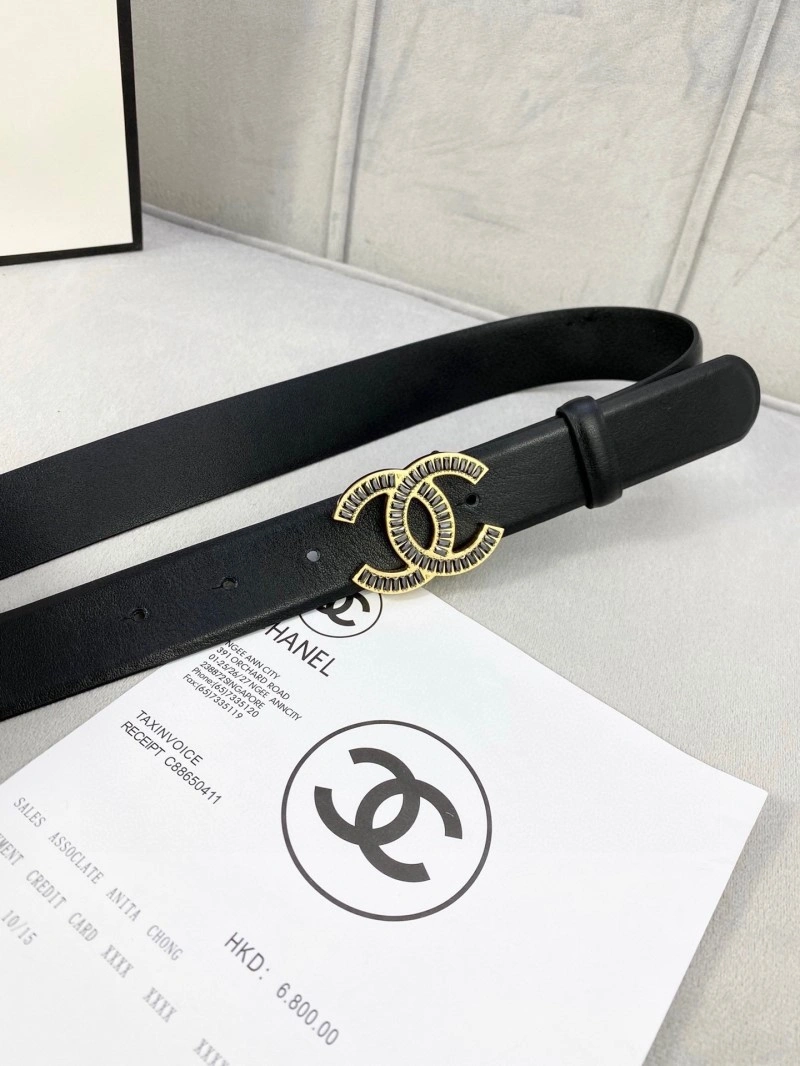 Minimalist Chanel Belts 284239