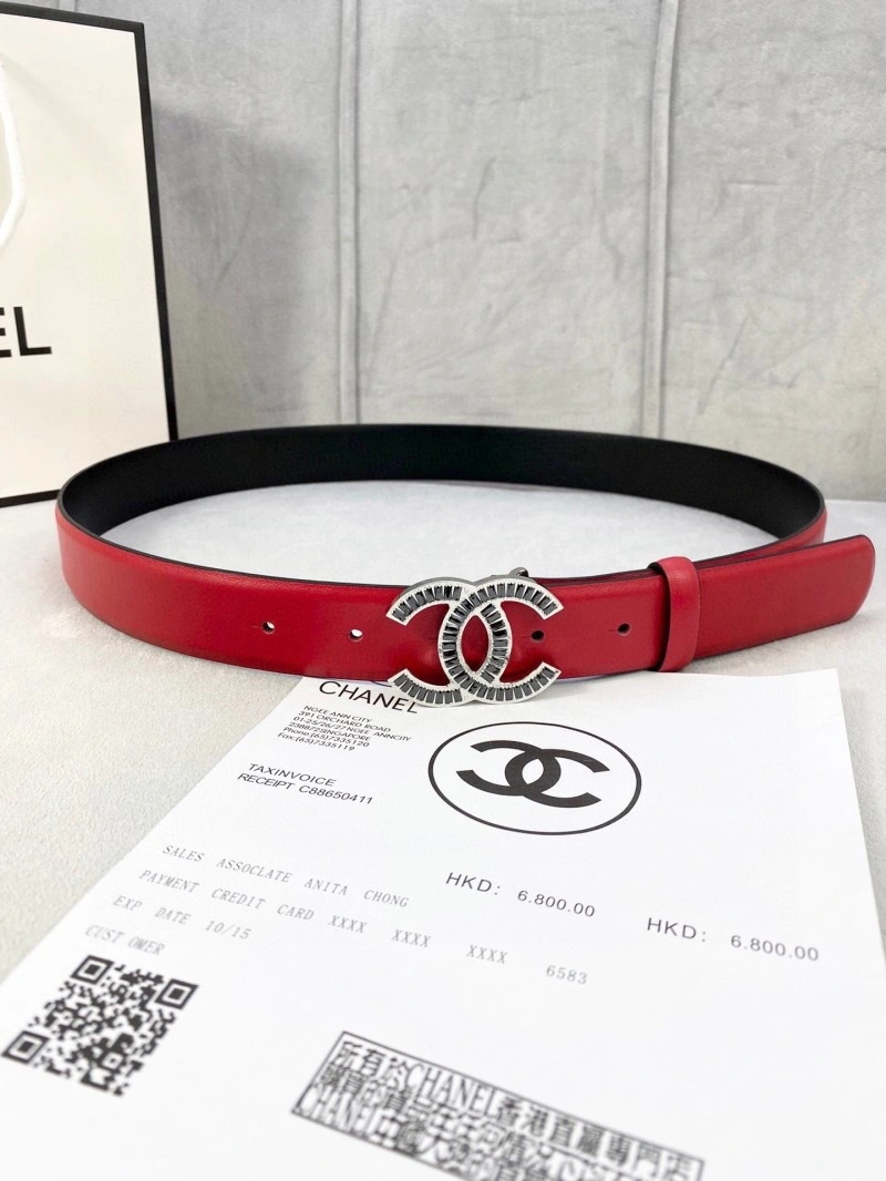 Casual Chanel Belts 284258