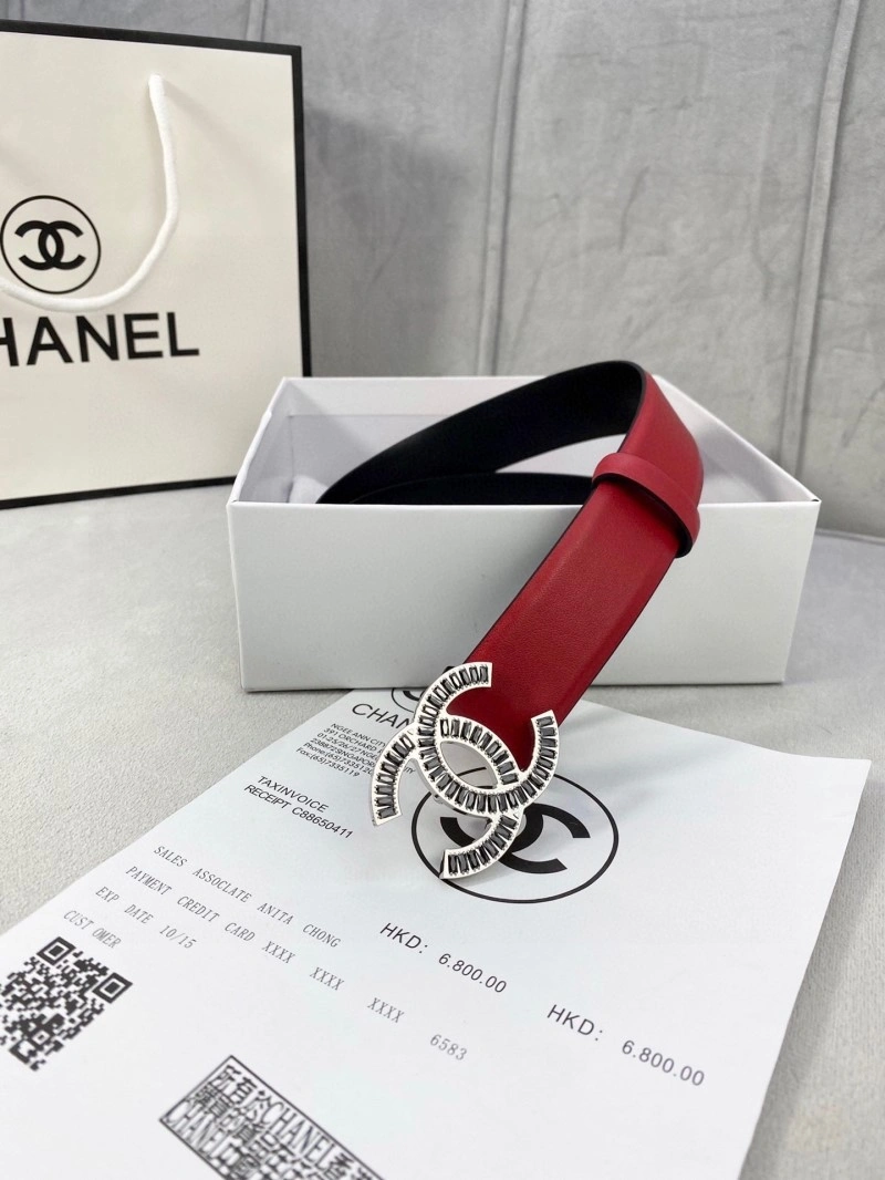 Casual Chanel Belts 284258