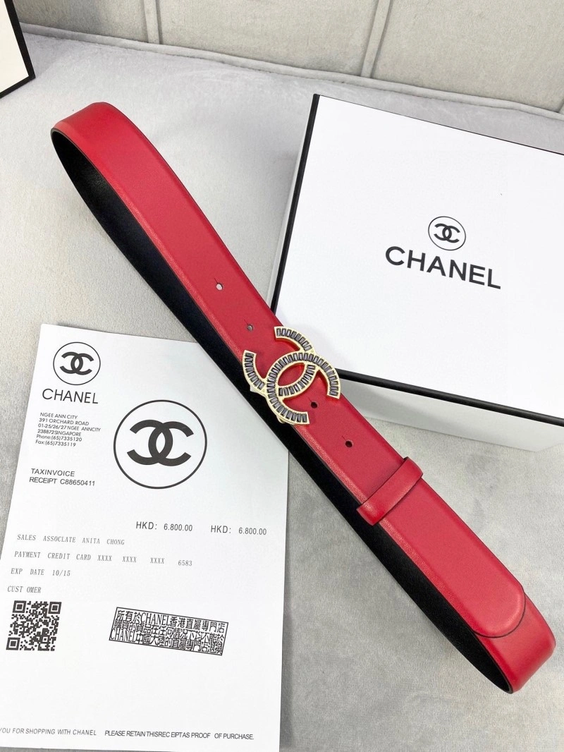 Casual Chanel Belts 284258