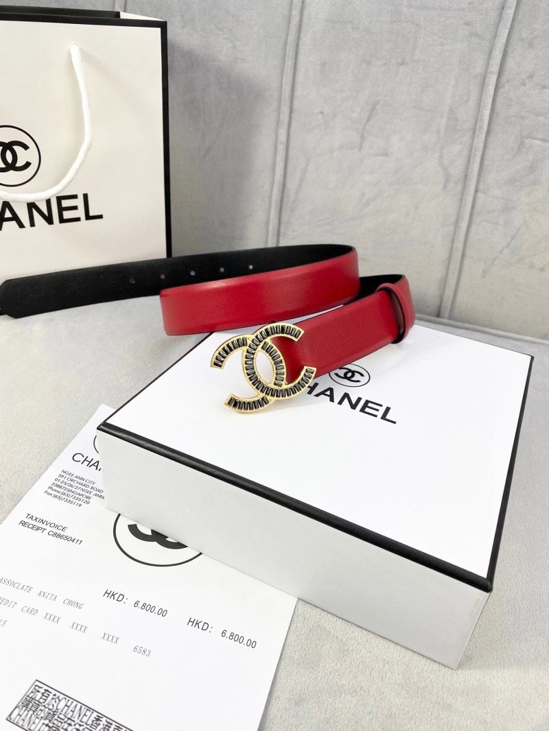 Casual Chanel Belts 284258