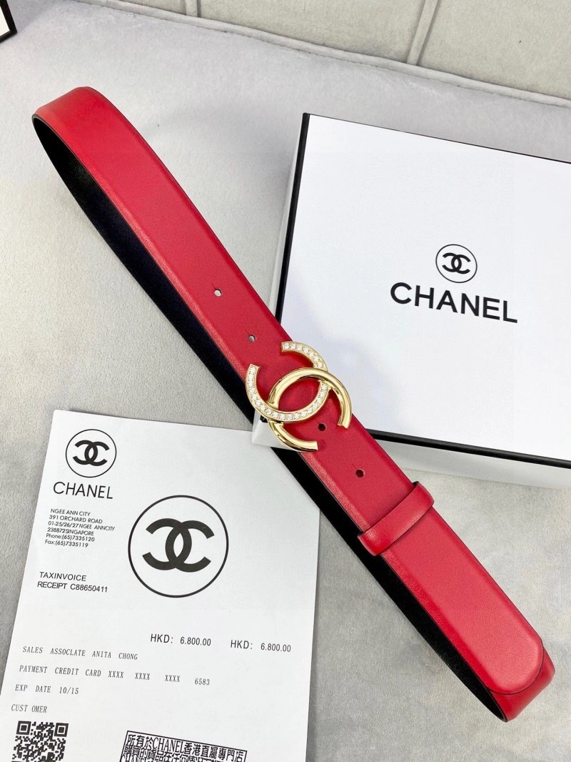 Tailored Chanel Belts 284211