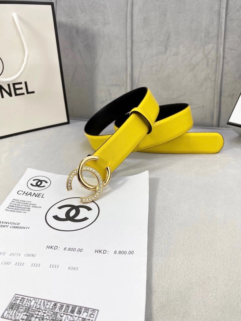 Snug Chanel Belts 284217
