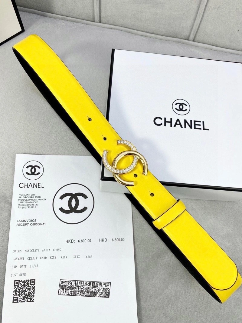 Snug Chanel Belts 284217