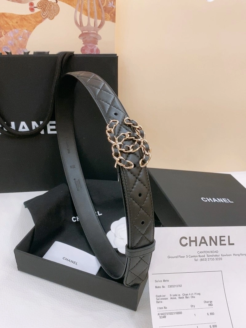 OdorResistant Chanel Belts 284067