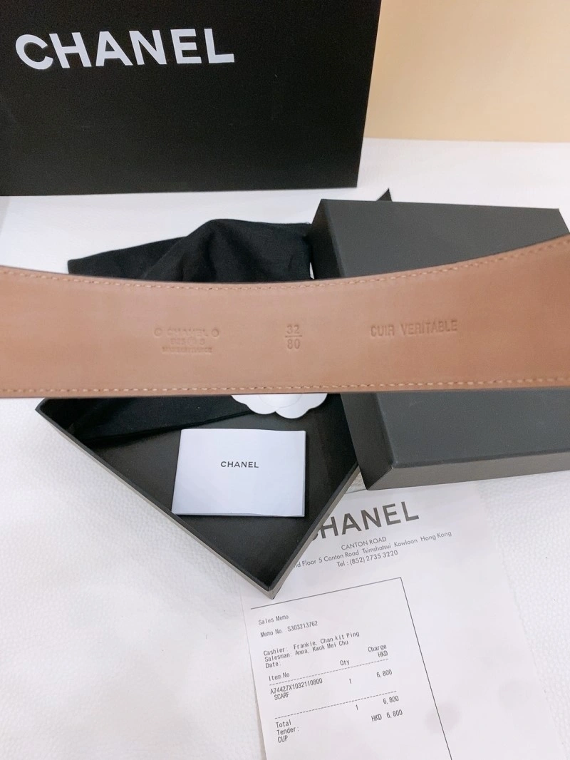 Youthful Chanel Belts 284040