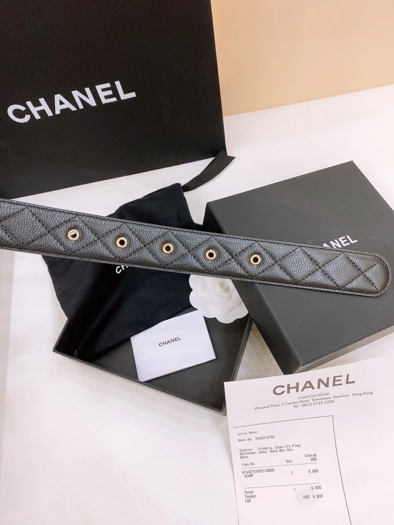 MoistureWicking Chanel Belts 284029
