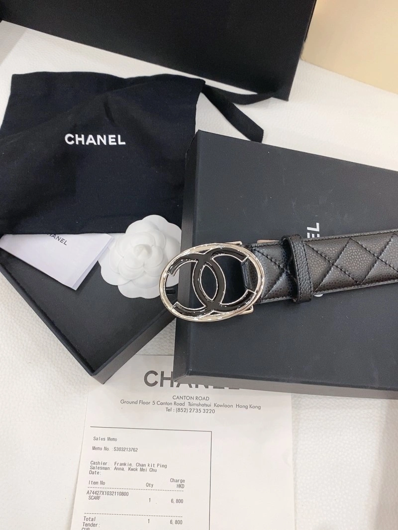 WrinkleFree Chanel Belts 284036