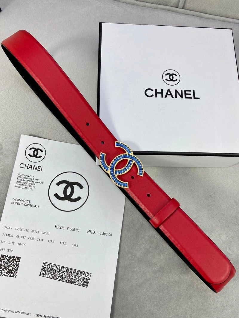 Resilient Chanel Belts 283978