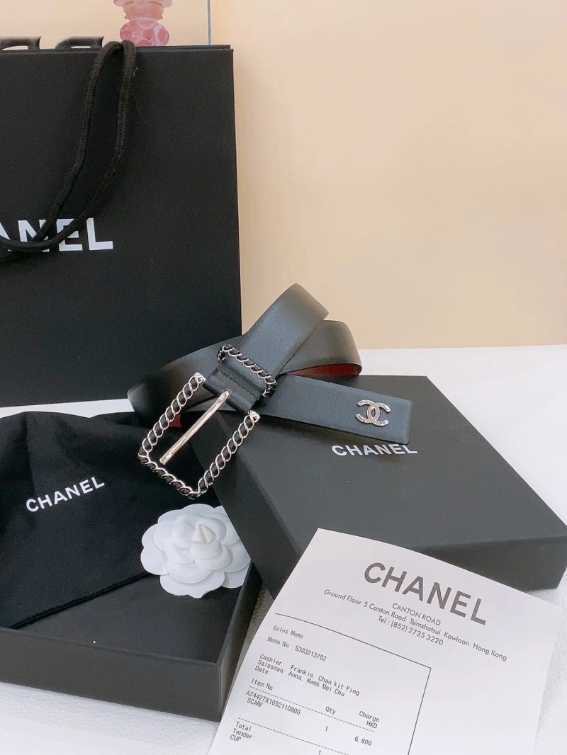 Soft Chanel Belts 283940