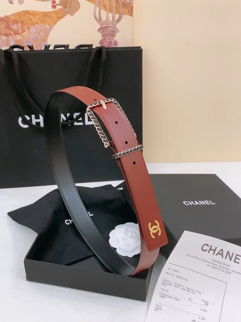 Breathable Chanel Belts 283939