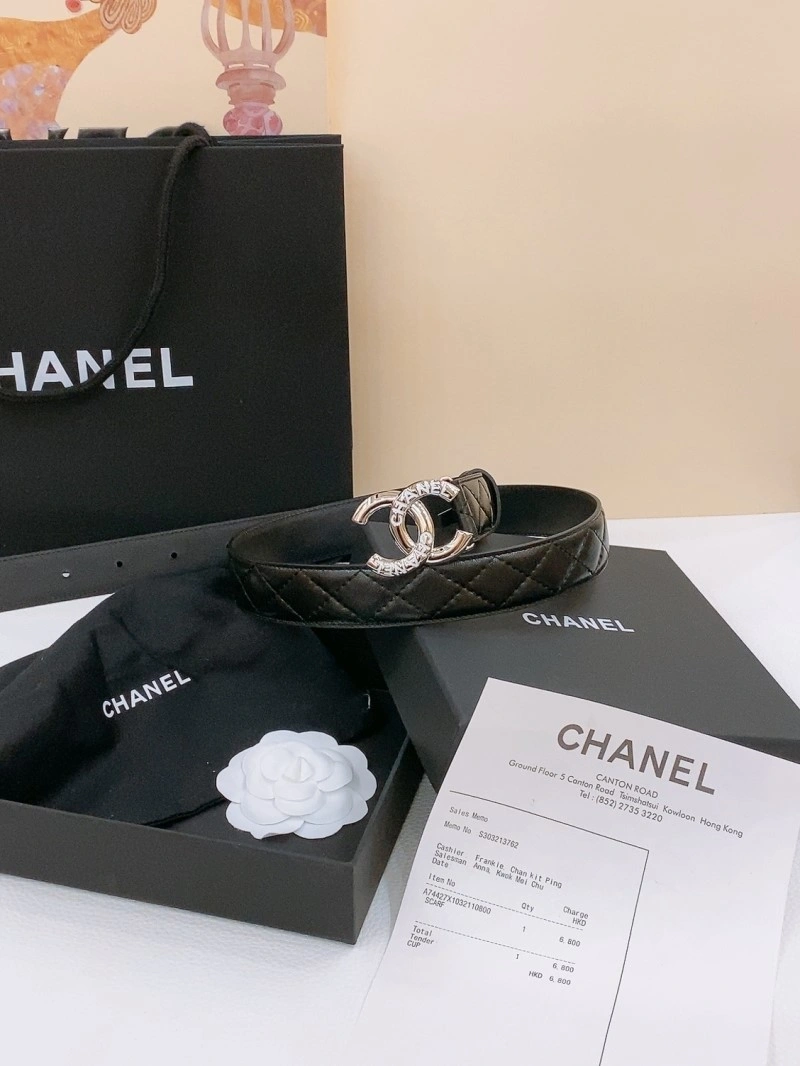 OdorResistant Chanel Belts 283926