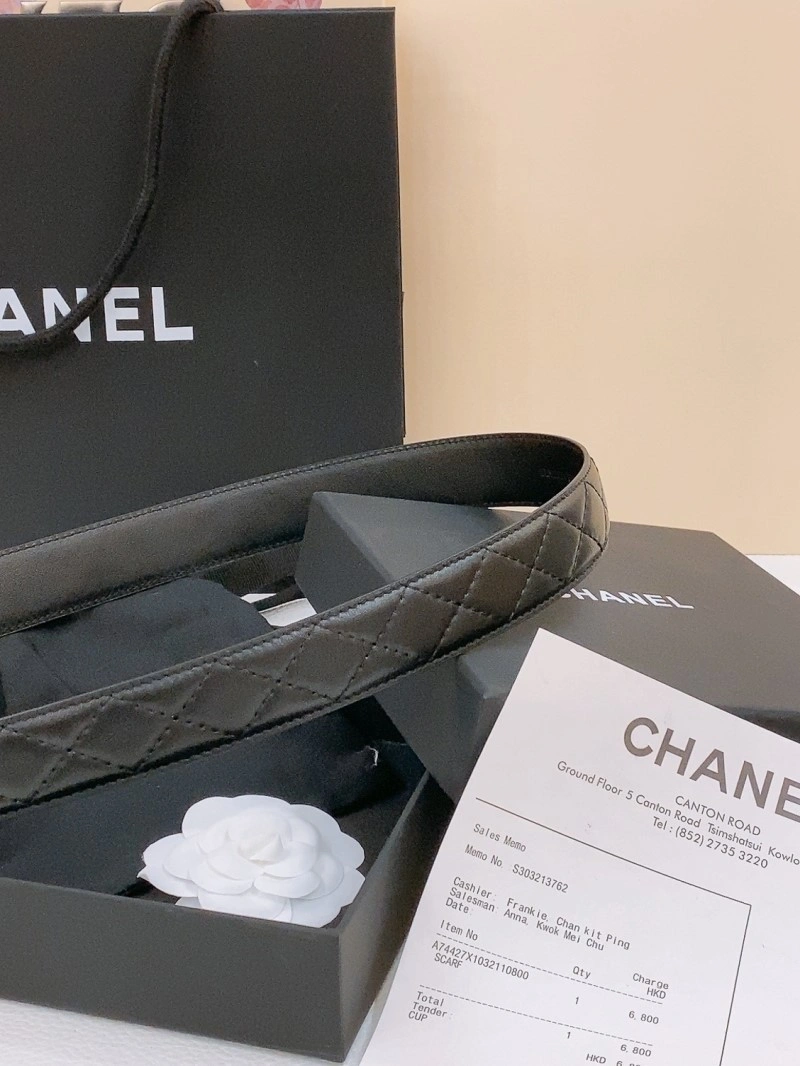OdorResistant Chanel Belts 283926