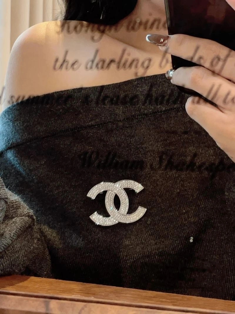 Bold Chanel Brooches 228301