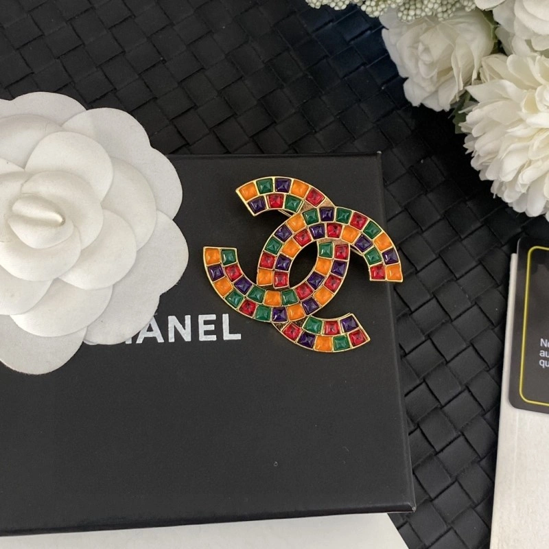 Stretchable Chanel Brooches 221836