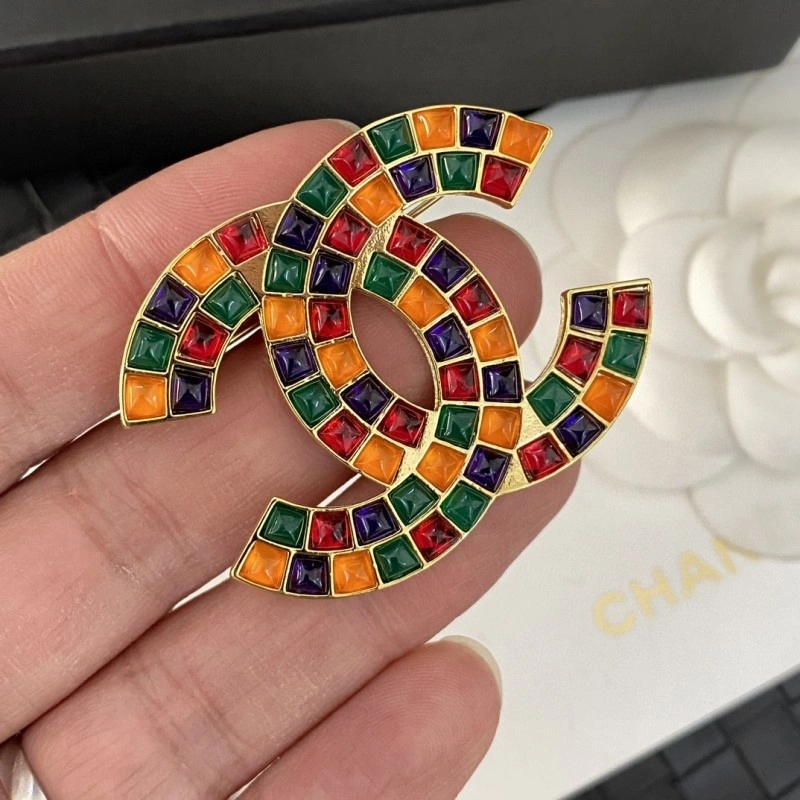 Stretchable Chanel Brooches 221836