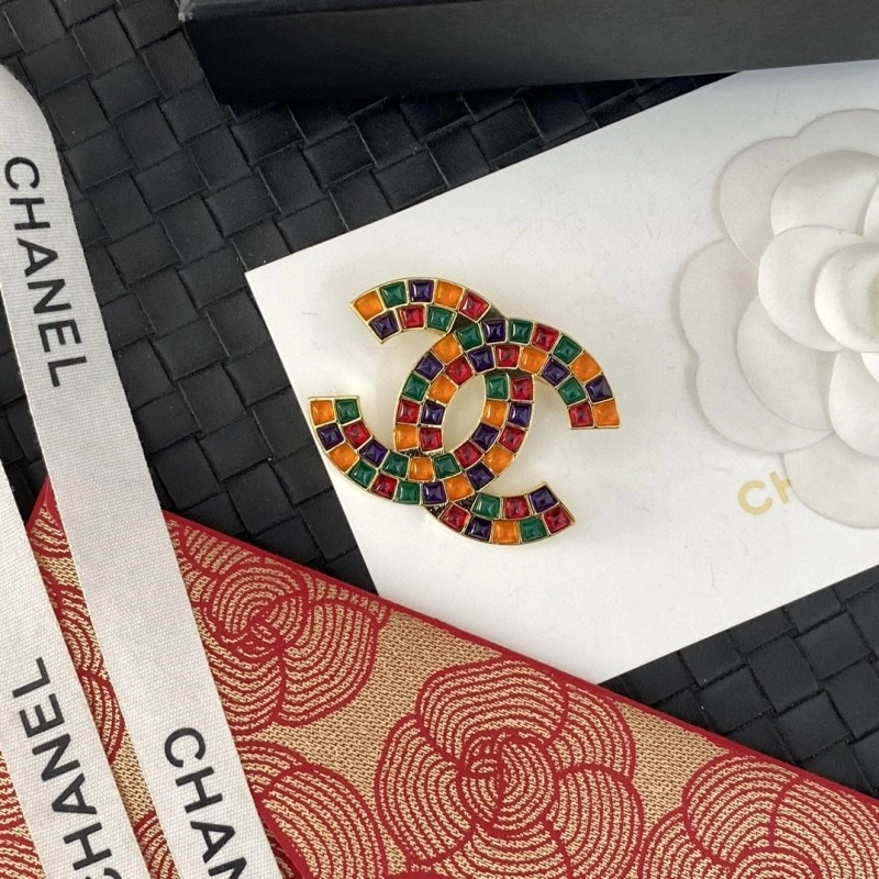 Stretchable Chanel Brooches 221836