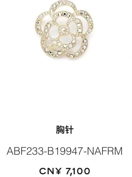 Comfortable Chanel Brooches 221813