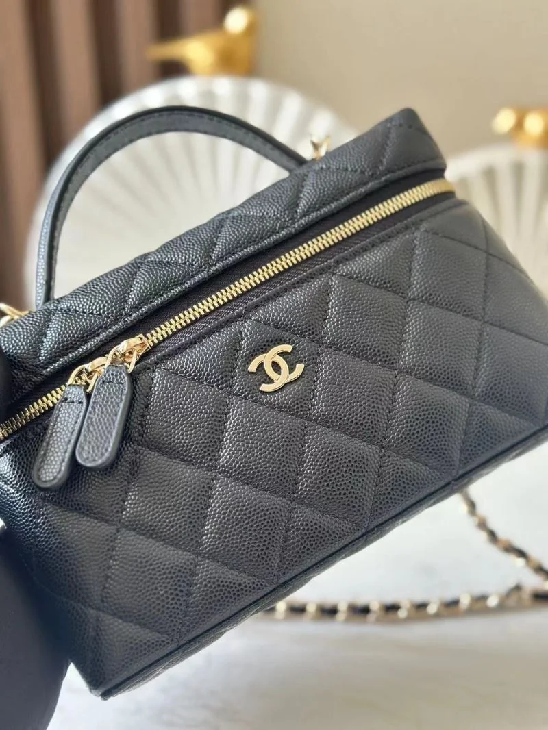 Chanel Cosmetic Bags SmoothTexture 53386