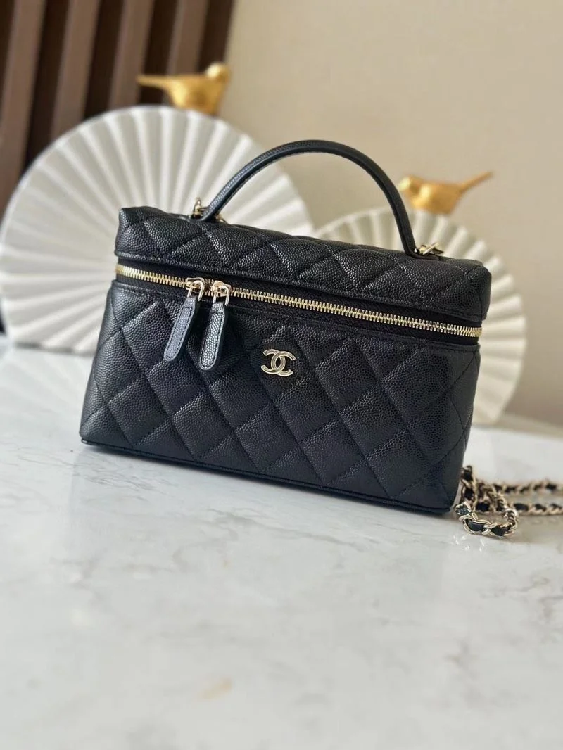 Chanel Cosmetic Bags SmoothTexture 53386