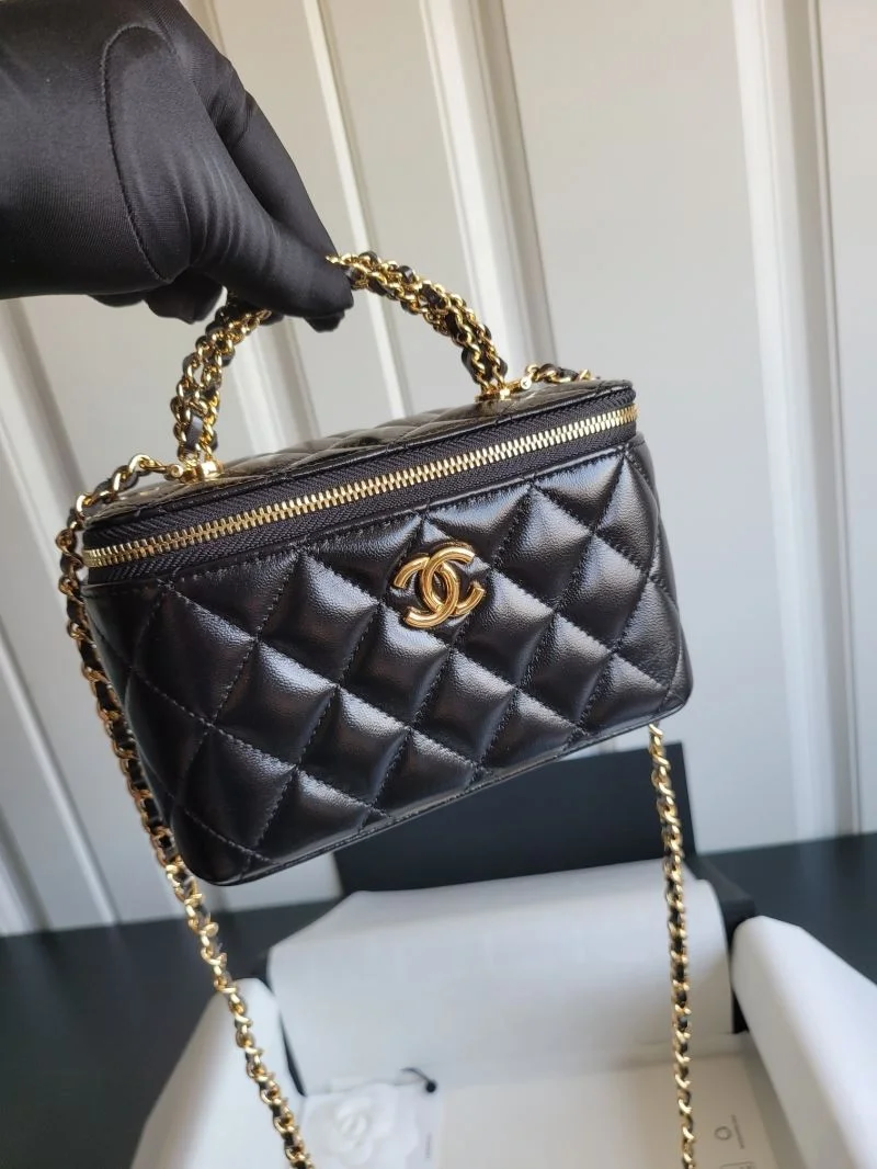 Upgraded Chanel Cosmetic Bags 55163