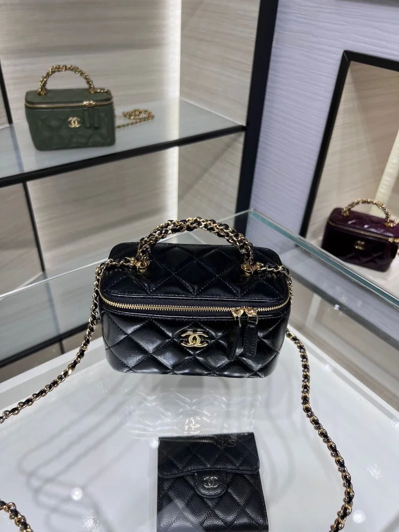 Chanel Cosmetic Bags Affordable 55077