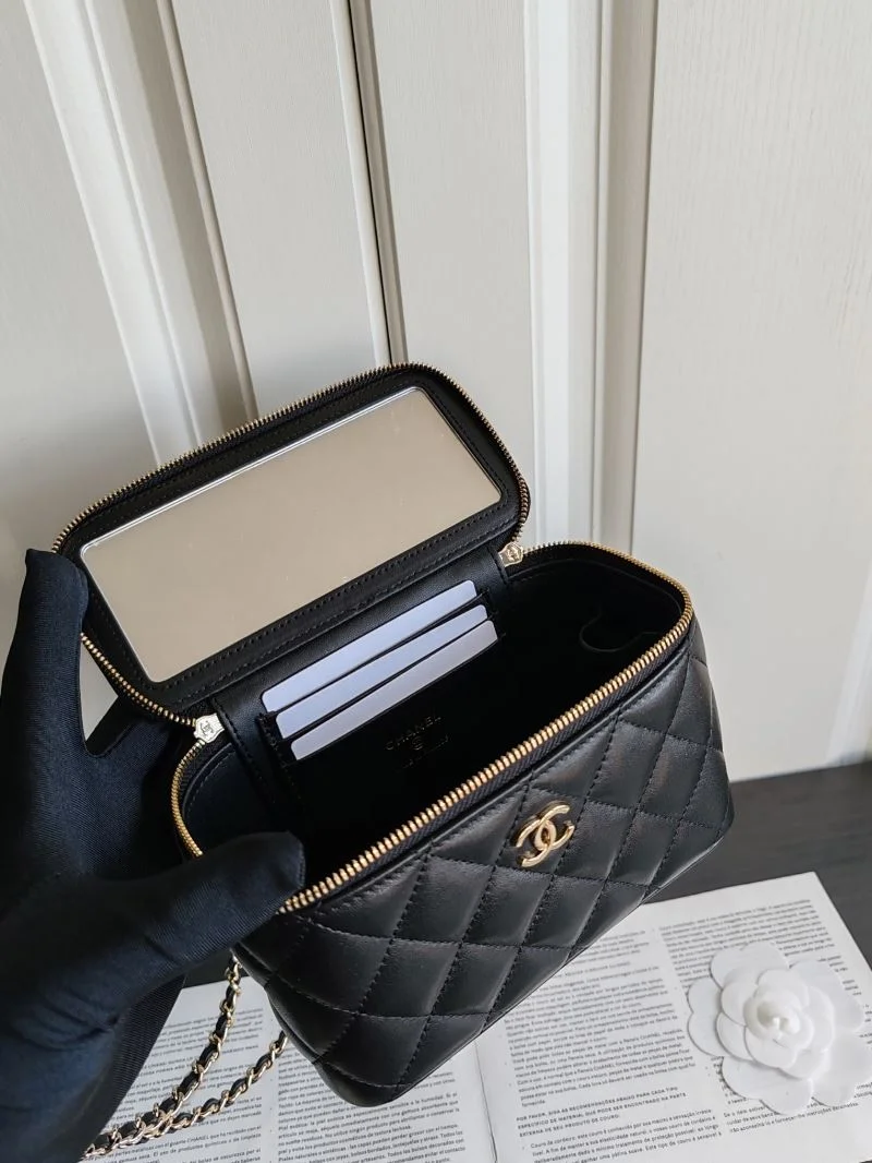 Chanel Cosmetic Bags SmoothTexture 55074