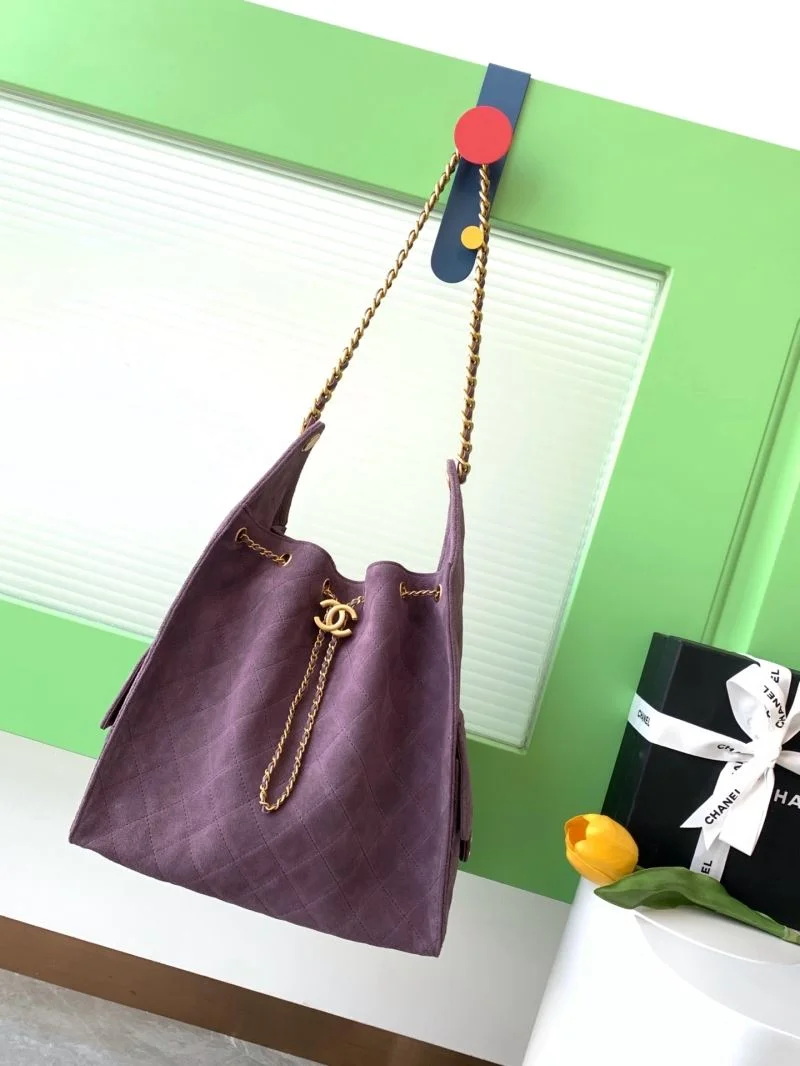 Chanel Drawstring Bags Bold 53239