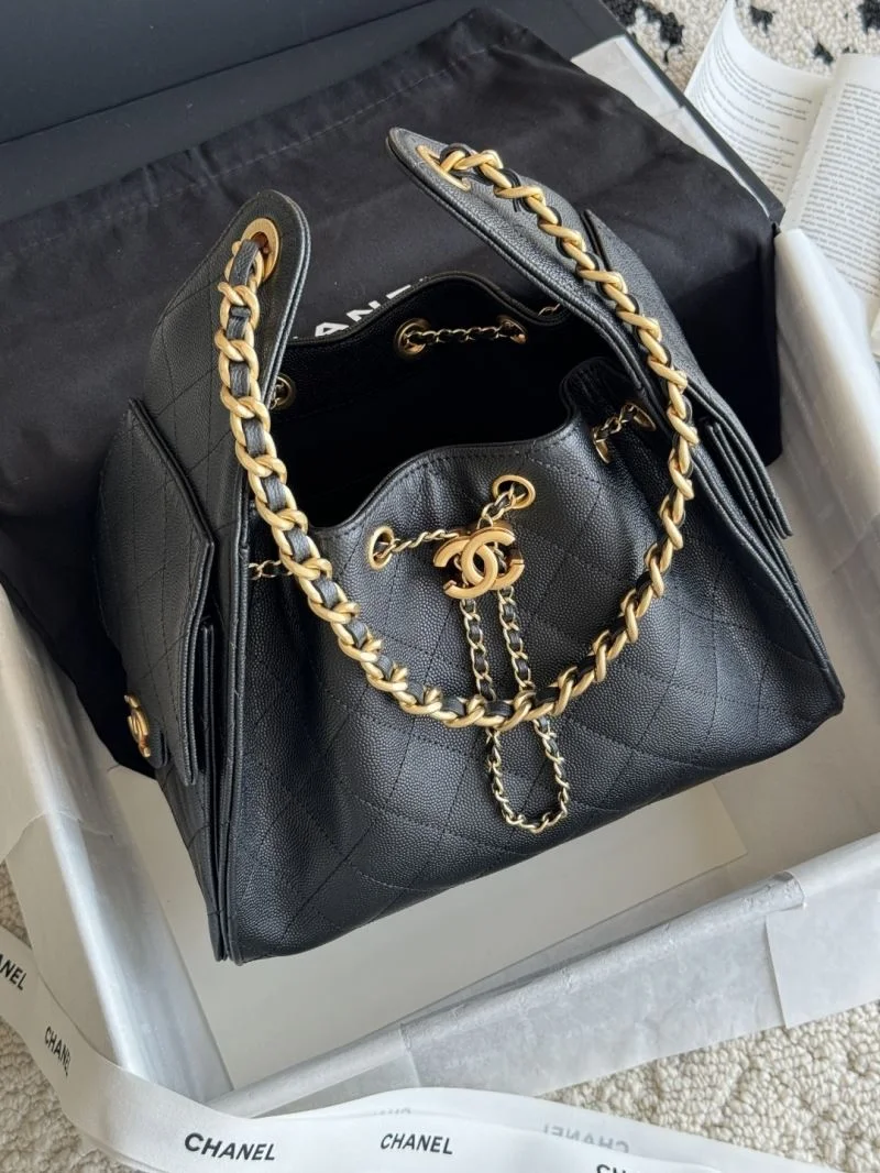 Effortless Chanel Drawstring Bags 53209