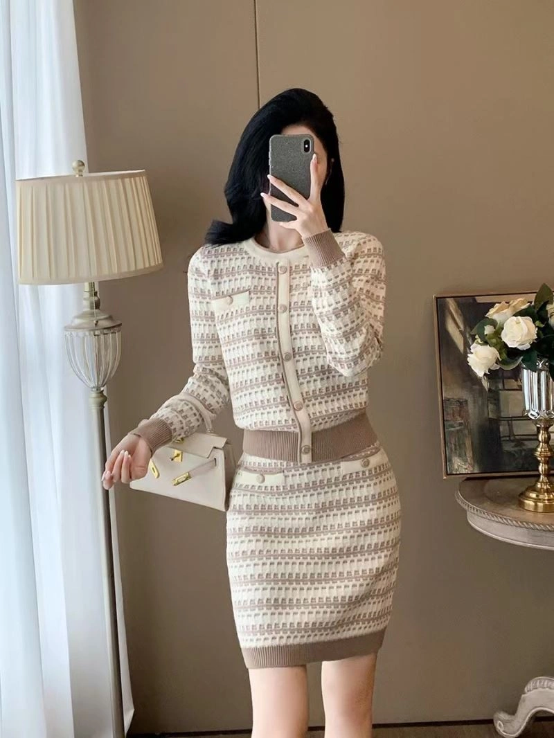 Breathable Chanel Dress Suits 111426
