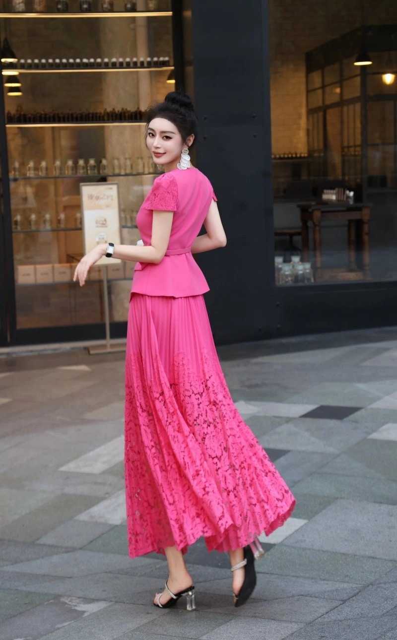 Compact Chanel Dress Suits 109026
