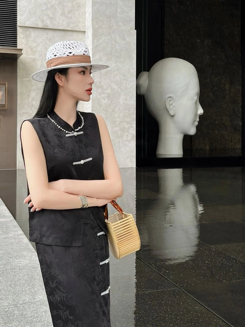 ZipUp Chanel Dress Suits 109002