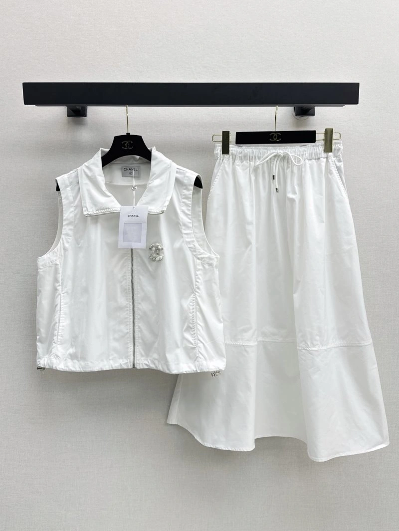 ZipUp Chanel Dress Suits 108251