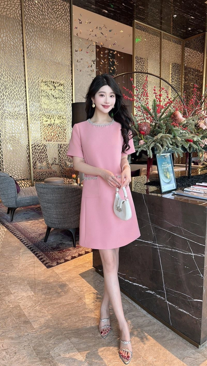 Vibrant Chanel Dress 111453