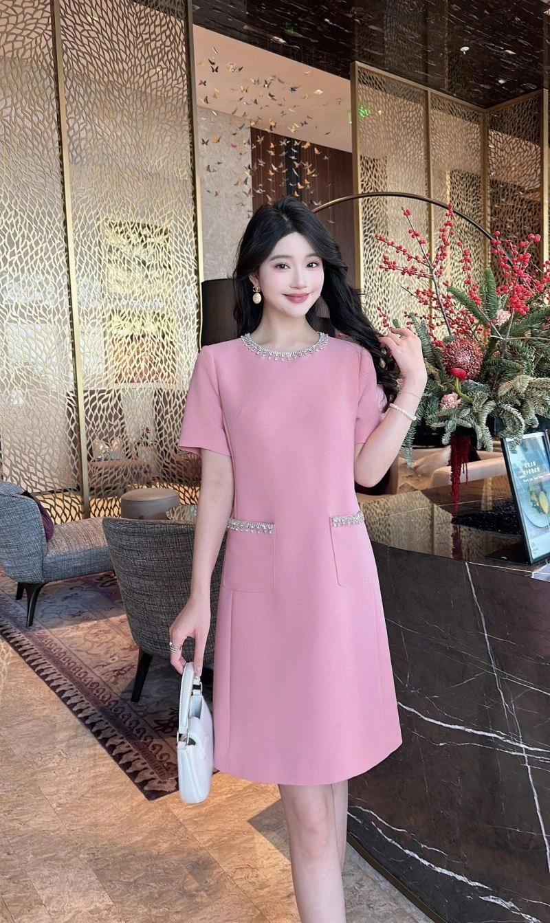 Vibrant Chanel Dress 111453