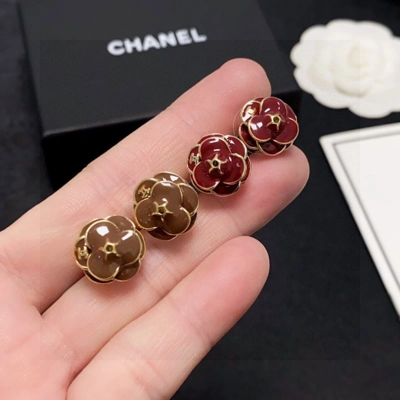 SmoothTexture Chanel Earrings 231314