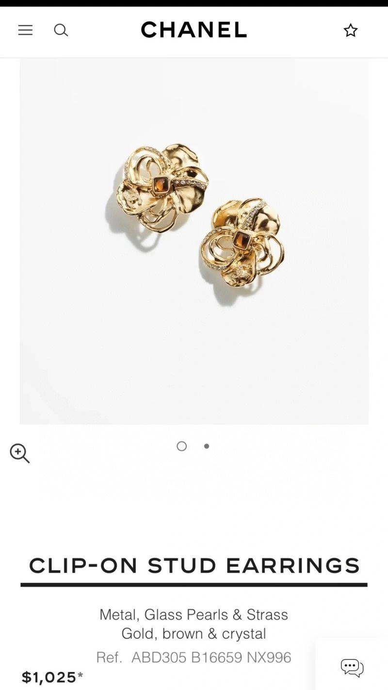 WrinkleFree Chanel Earrings 231185