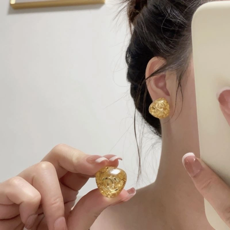 SmoothTexture Chanel Earrings 230654