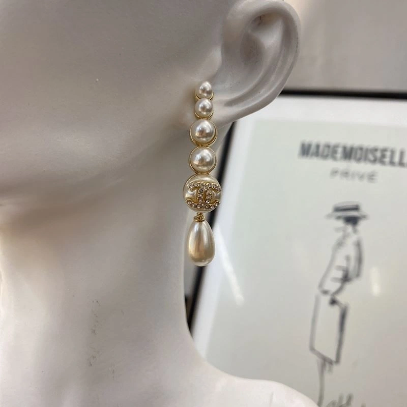 SmoothTexture Chanel Earrings 232130