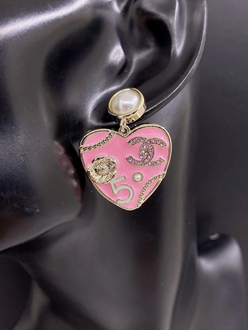 Compact Chanel Earrings 218889